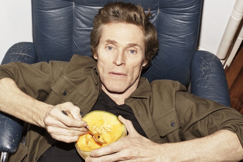 Willem Dafoe fronts the spring-summer 2016 campaign of Frame Denim.