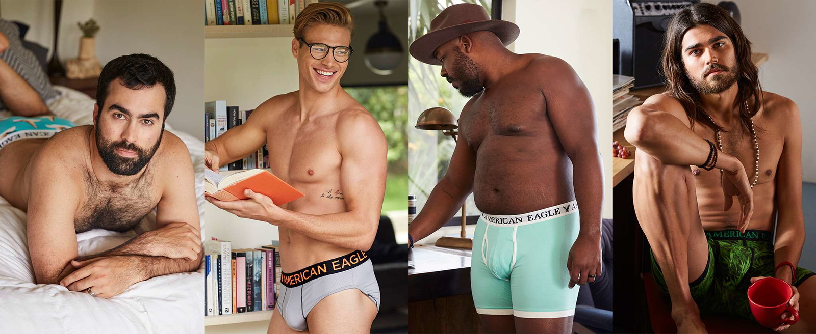 American Eagle Champions Body-Positive Message with Aerie Man Underwear