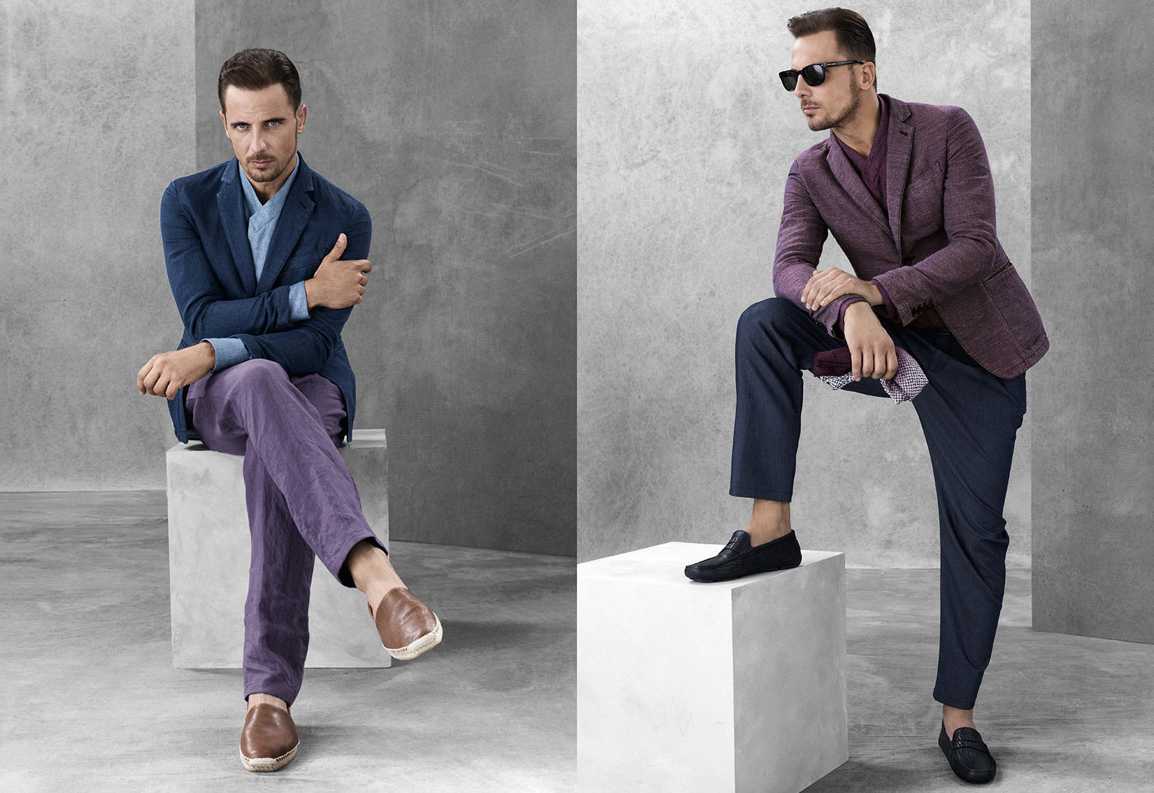 Armani Collezioni 2016 Spring/Summer Men's Catalogue