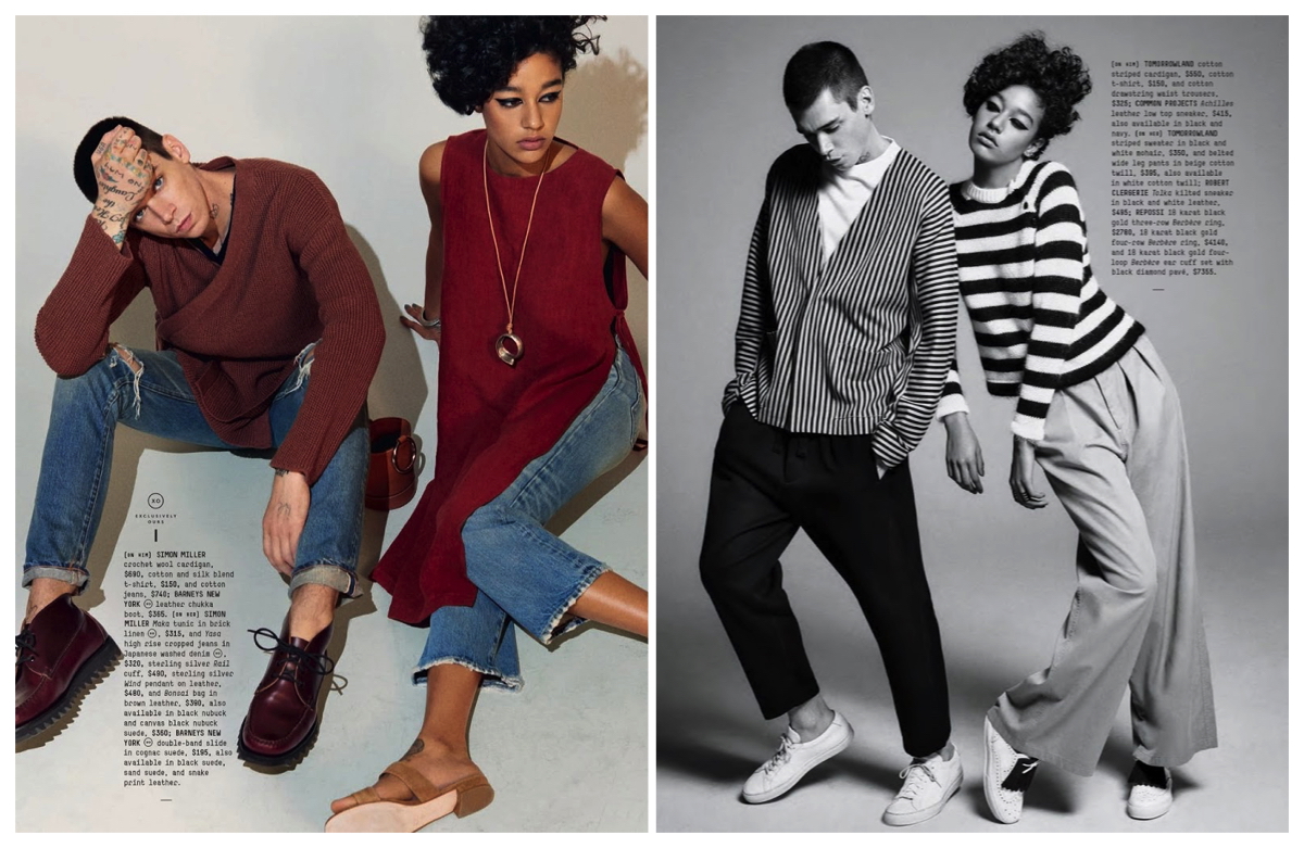 Barneys Does His ‘n’ Her Styles for Latest Edit