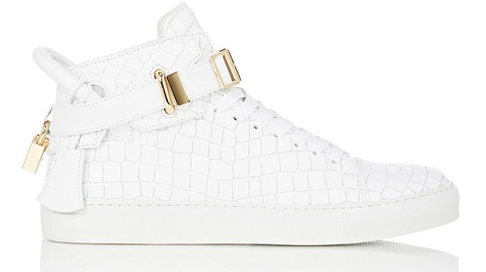 Buscemi Crocodile Stamped 100mm Sneakers