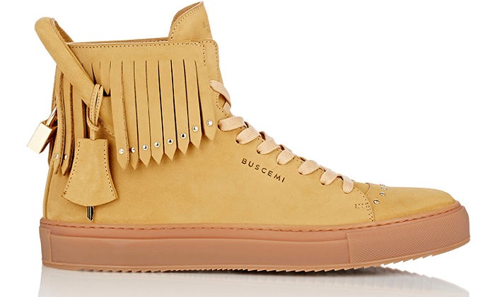 Buscemi Studded Fringed 125mm Sneakers