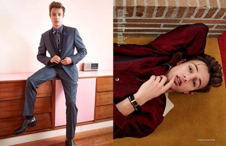 Cameron Dallas 2016 Vogue Hommes Paris 005