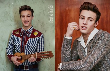 Cameron Dallas 2016 Vogue Hommes Paris 007