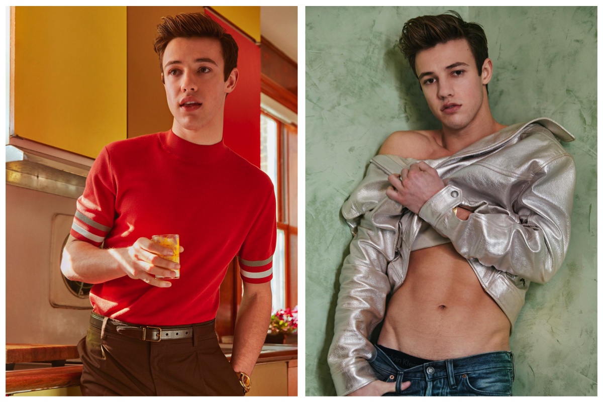 Cameron Dallas is Right at Home in Vogue Hommes Paris Shoot