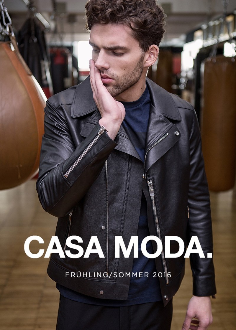 Model Frederik Muka for Casa Moda Spring/Summer 2016