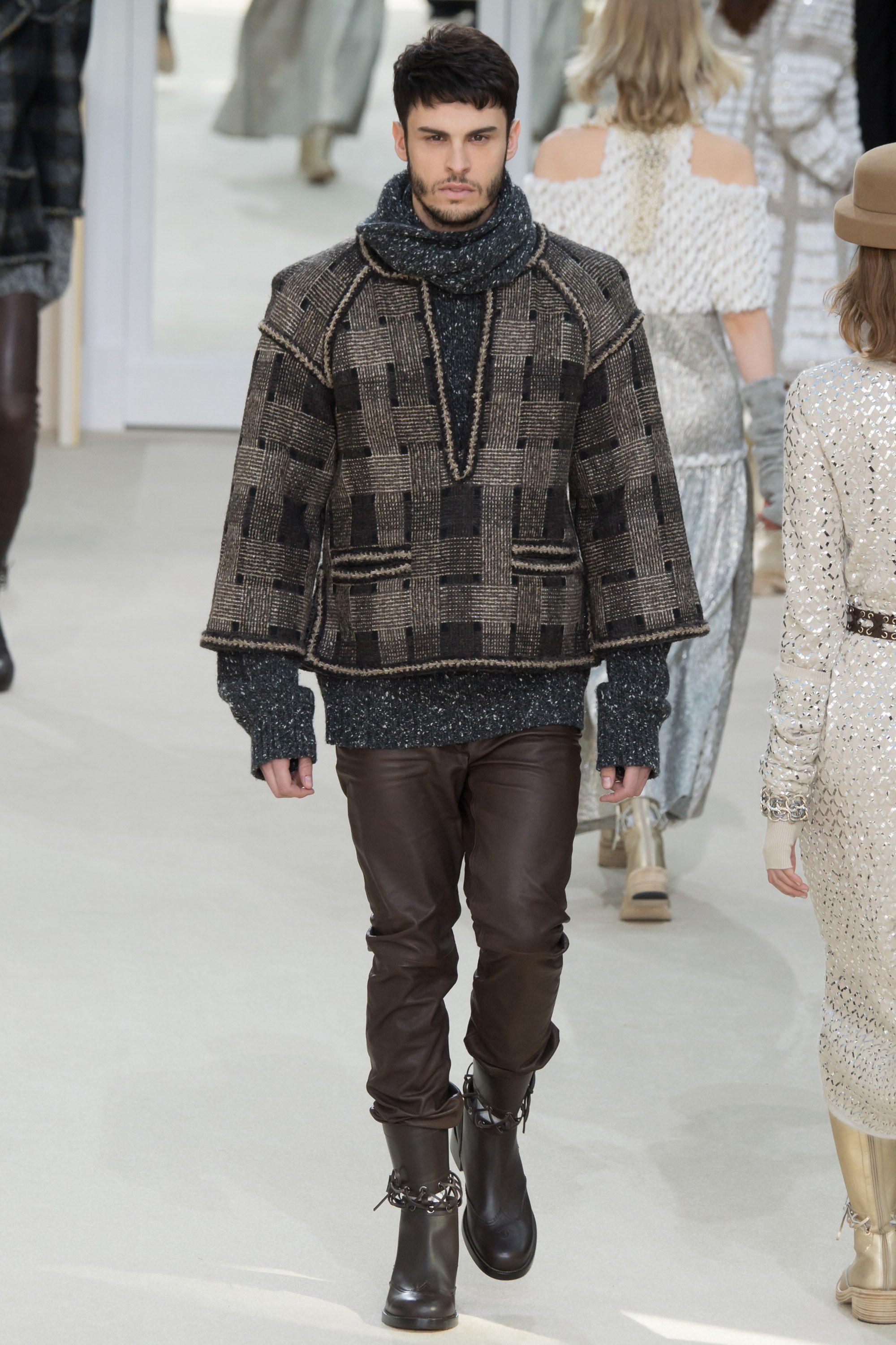 Chanel 2016 Fall Winter Menswear Baptiste Giabiconi