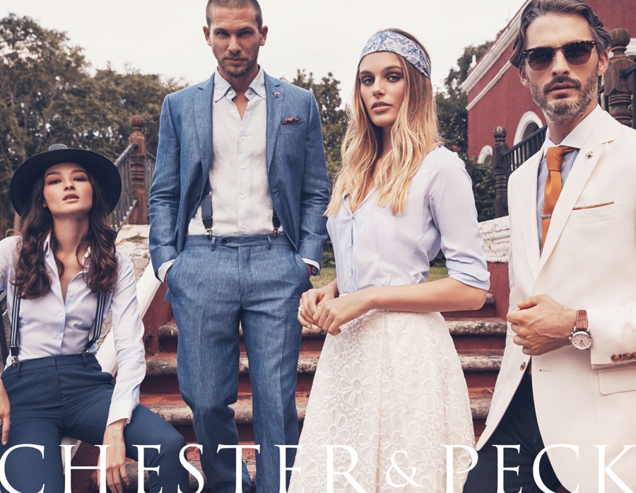Chester & Peck Taps Adam Senn + Ben Hill for Spring Ads