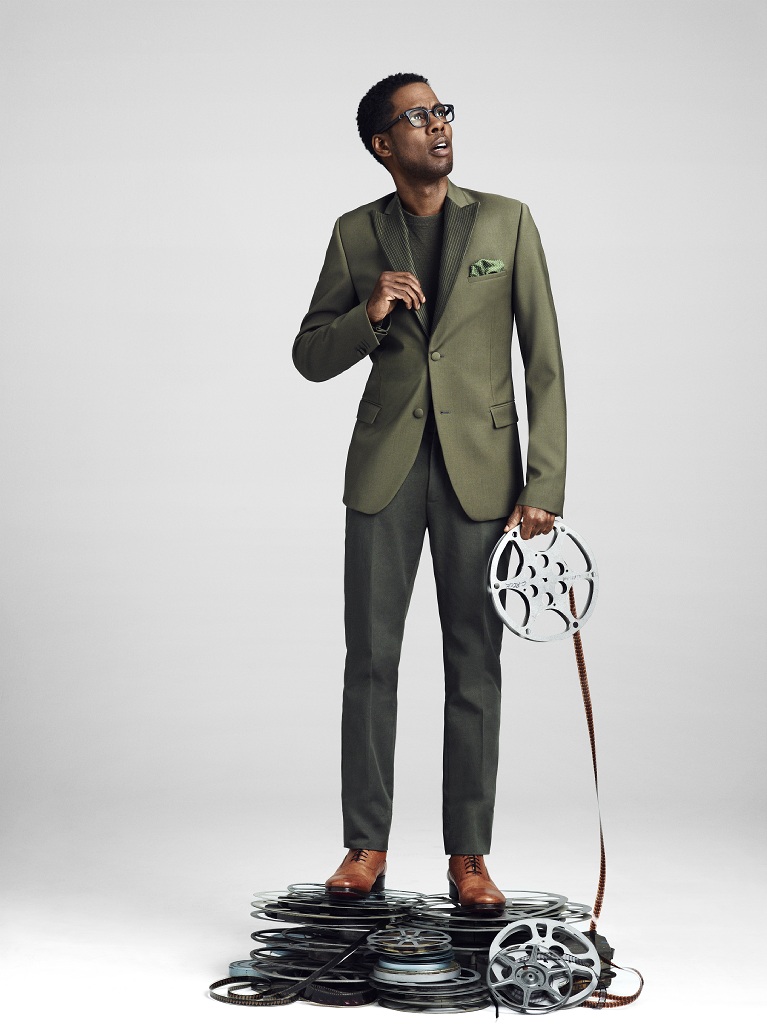 Chris Rock photographed by Nino Muñoz for Essence magazine.