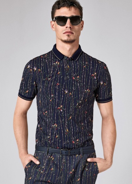 Dolce Gabbana 2016 Spring Summer Mens Collection Polo Shirt Crown 010