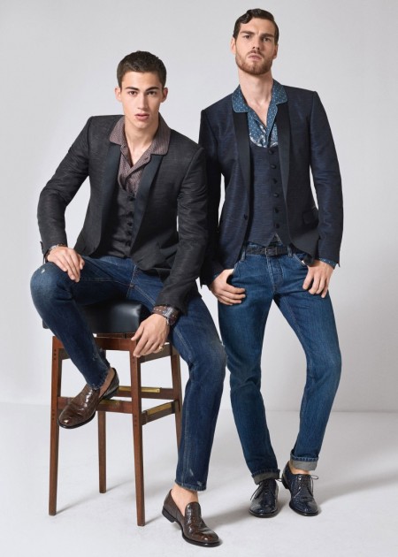 Dolce Gabbana 2016 Spring Summer Mens Collection Sartorial Denim 015