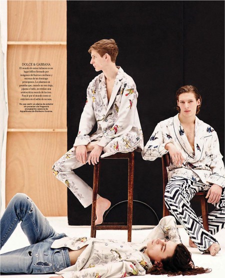 Bananas Models Don the Spring Collections for Icon El País