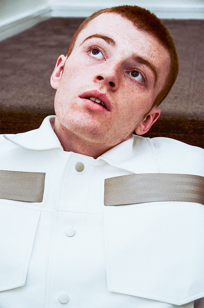 Jake Shortall photographed in Sean Suen for F Word magazine.