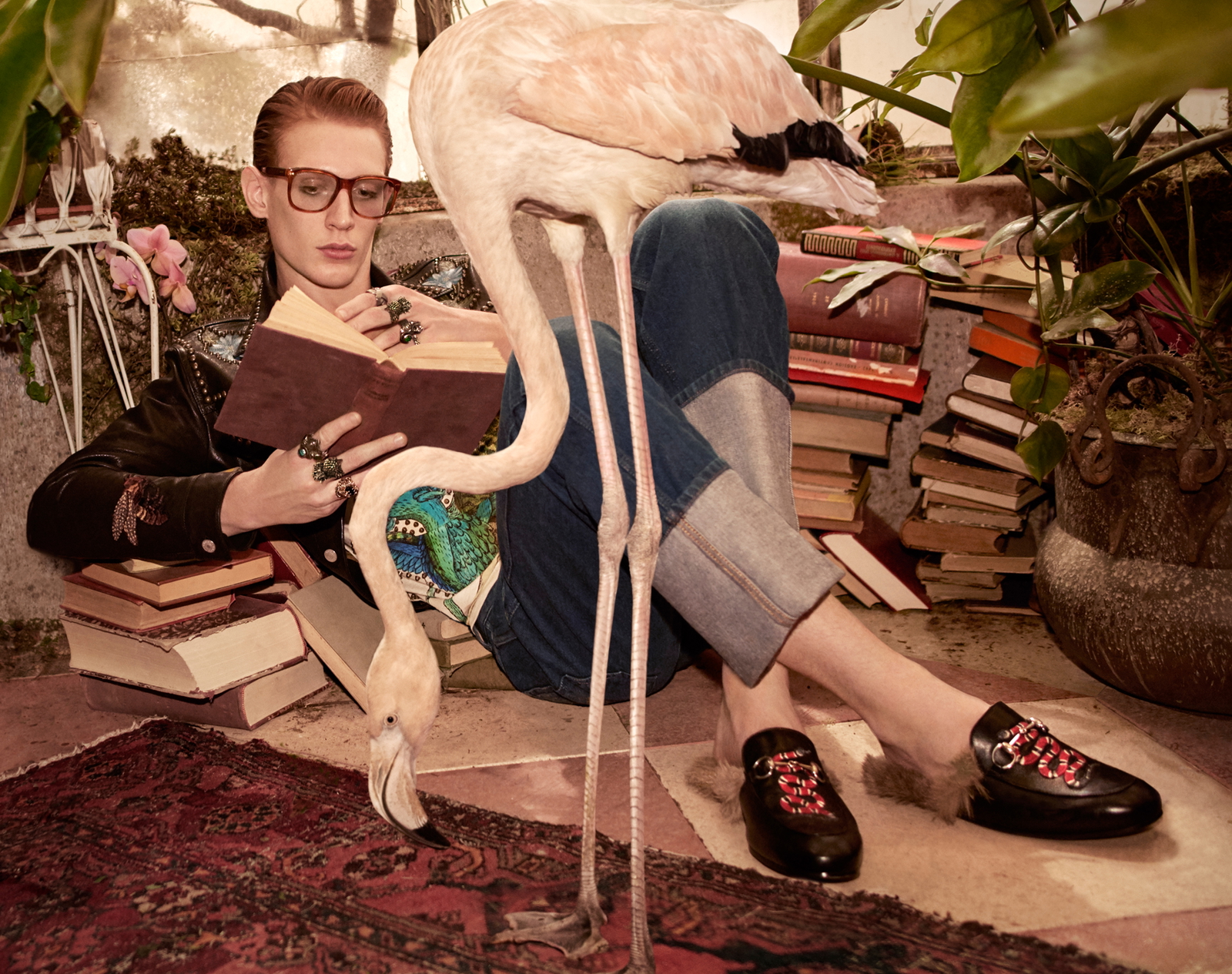 Gucci Subscribes to Decadent Leisure for Pre-Fall Campaign