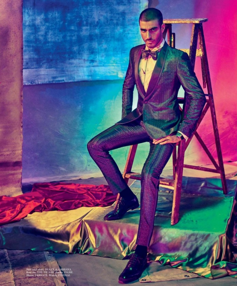 Gui Fedrizzi sports a micro-dot tuxedo from Italian fashion house Dolce & Gabbana. » Maxim Embraces 'Luxury to the Max' Gui Fedrizzi sports a micro-dot tuxedo from Italian fashion house Dolce & Gabbana.