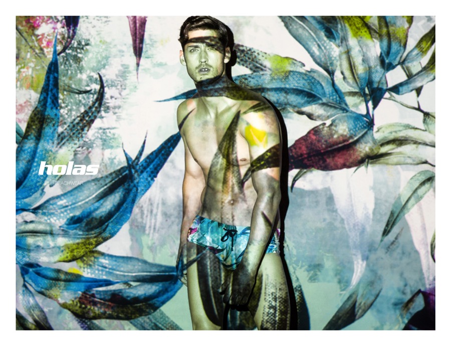 Holas Beachwear Enlists Carlos Ferra for Spring Campaign