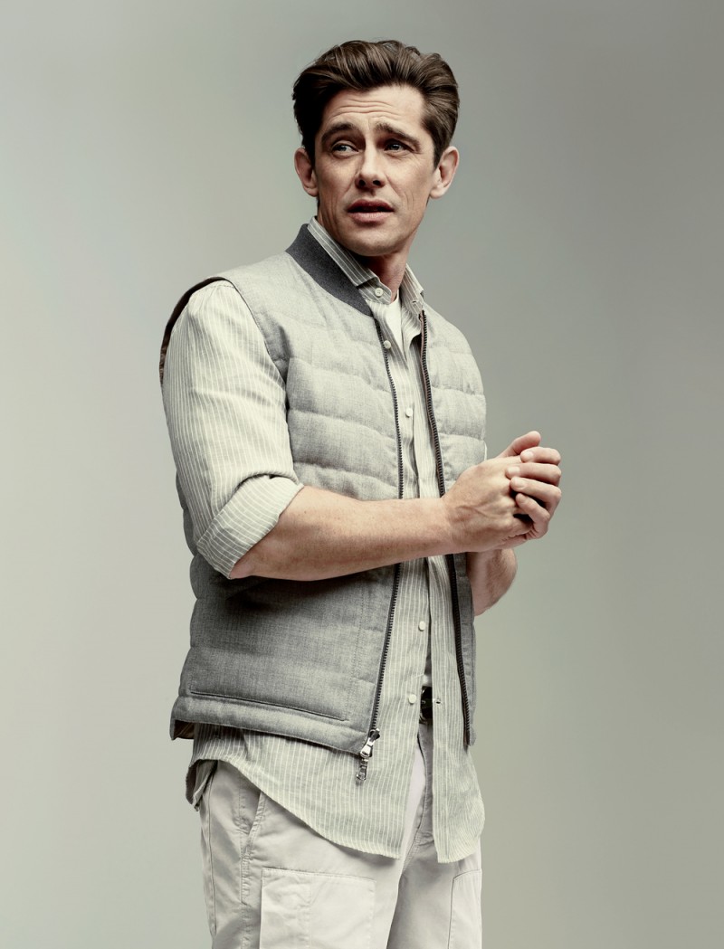 Werner Schreyer wears Brunello Cucinelli.