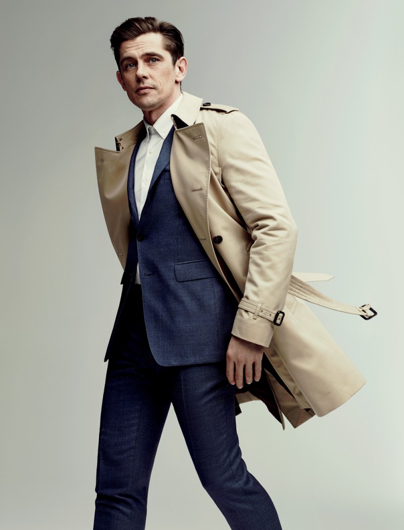 Werner Schreyer wears Burberry.