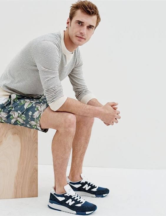 j crew new balance shorts