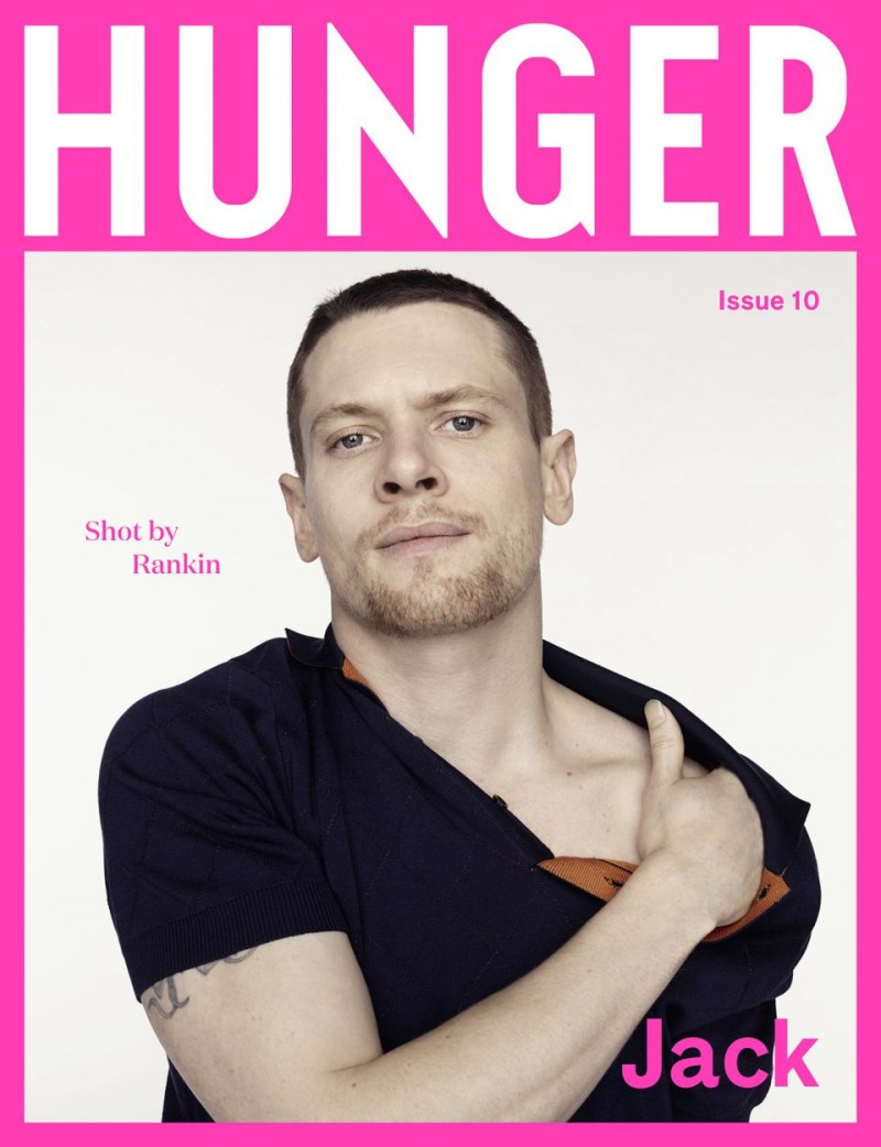 Jack O'Connell covers the tenth issue of Hunger magazine.