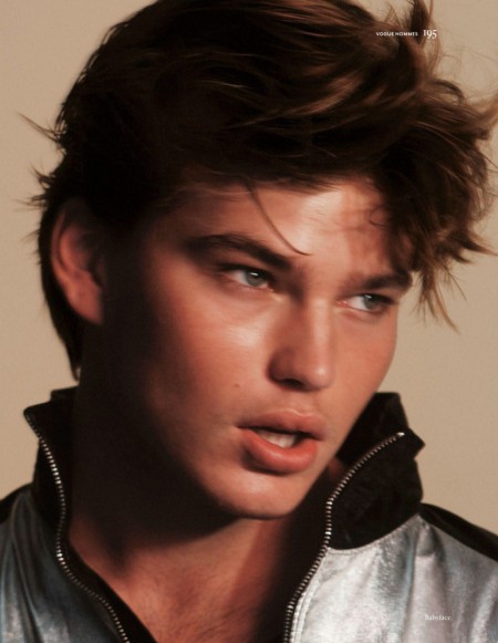 Jordan Barrett 2016 Editorial Vogue Hommes Paris 003