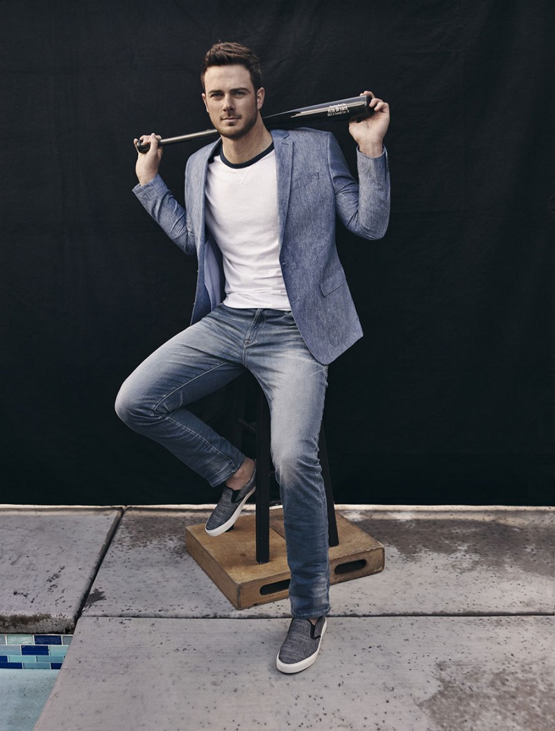 Kris Bryant for Express Spring/Summer 2016 