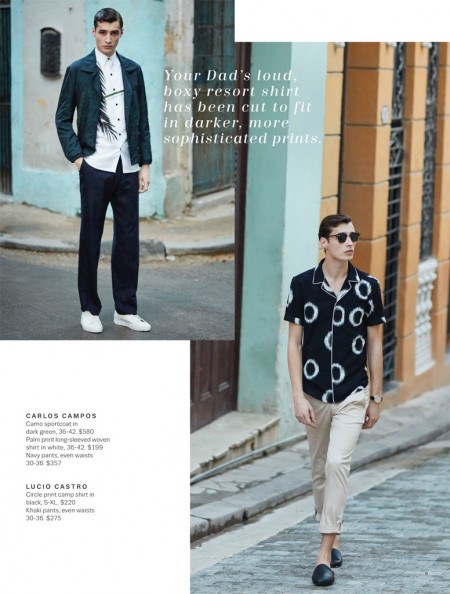 Taste of the Tropics: Get Inspired with Lord & Taylor's Current Menswear