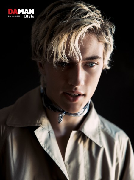 Lucky Blue Smith Channels His Inner Flower Boy for Da Man Style