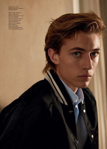 Lucky Blue Smith 2016 Editorial Vogue Man Ukraine 008