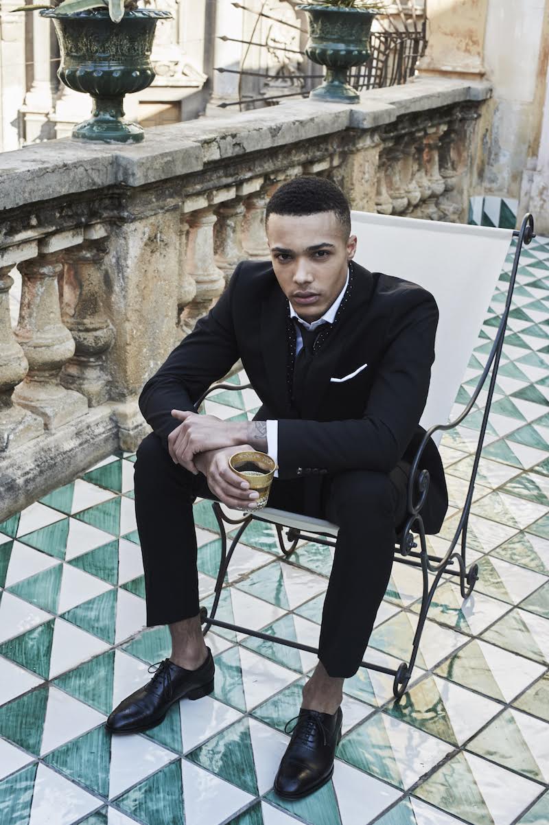 Model Jushua Bartley is pictured in M.Gemi's leather dress oxfords. » M.Gemi Launches Men's Footwear Collection Model Jushua Bartley is pictured in M.Gemi's leather dress oxfords.