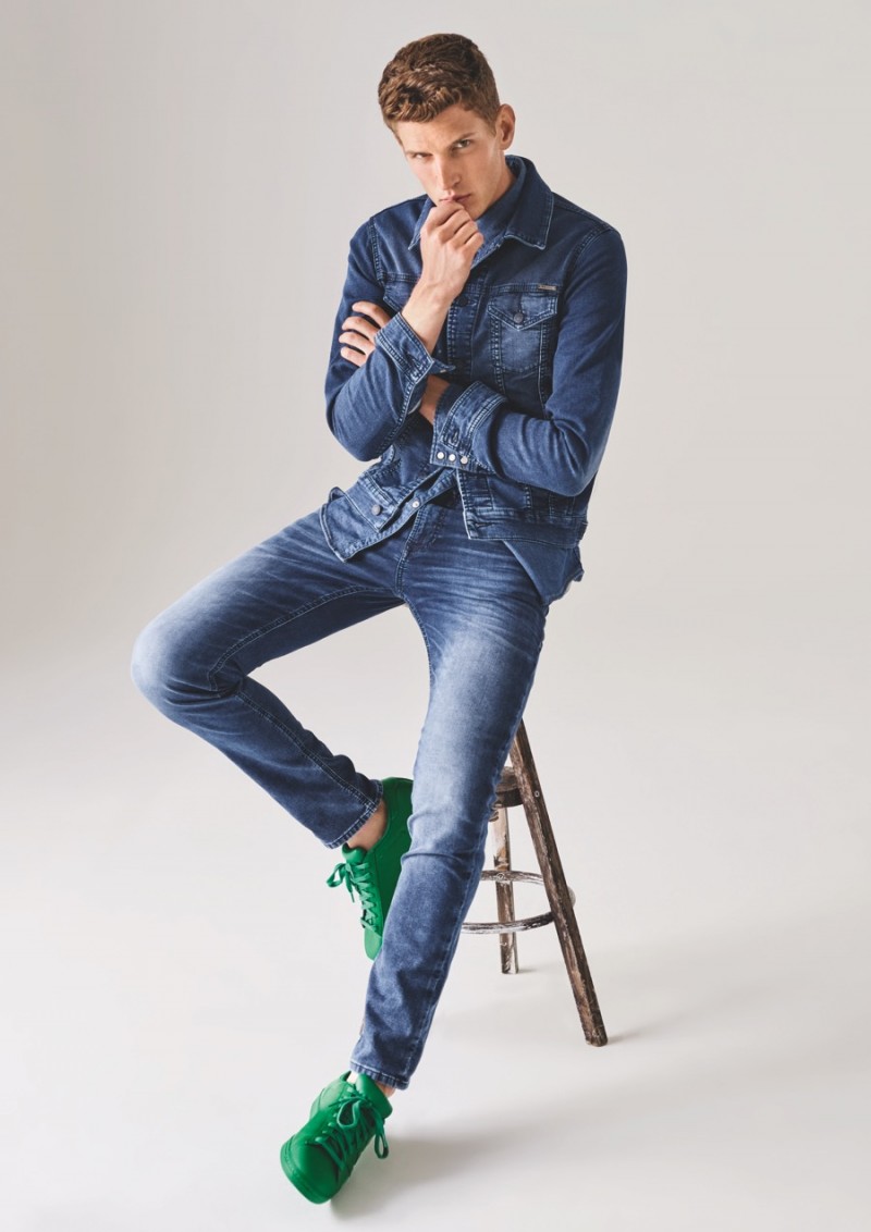 Whitney Steen servet MAC Jeans 2016 Spring/Summer Men's Collection Look Book