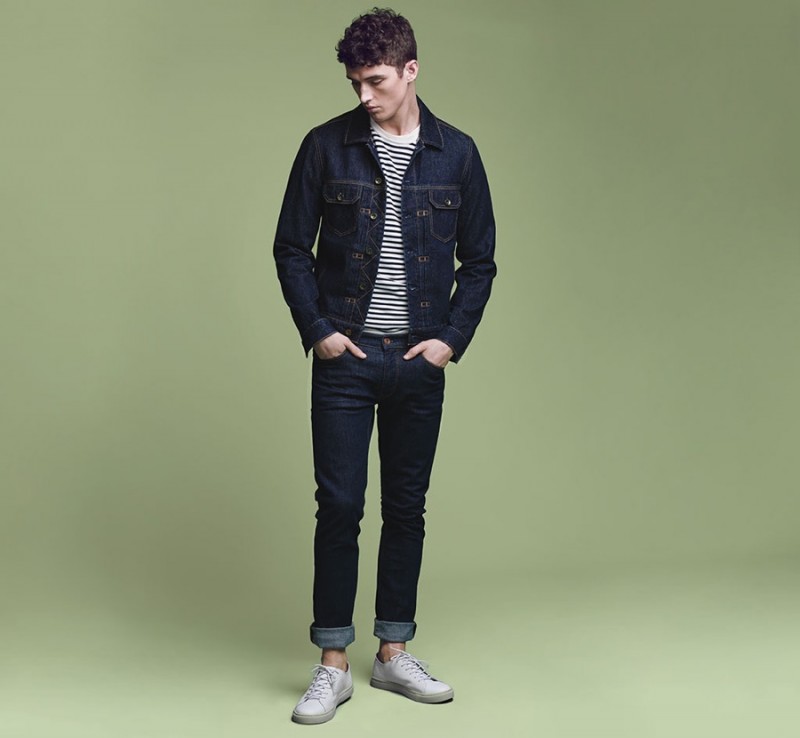 Matthew Holt wears Mango's Tim Slim-Fit Stretch jeans.