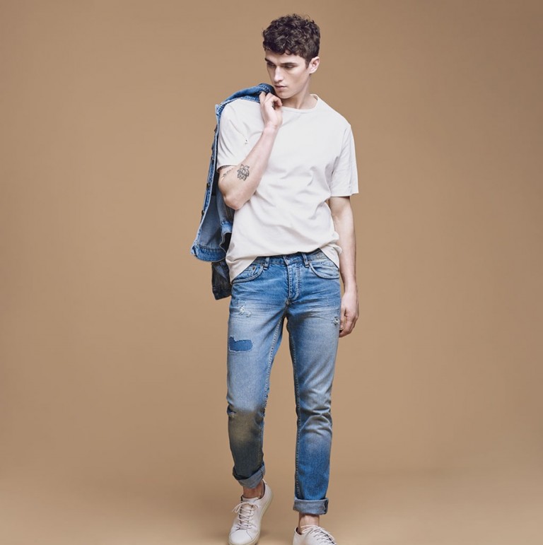 Mango Denim Guide: Matthew Holt Models Latest Fits – The Fashionisto