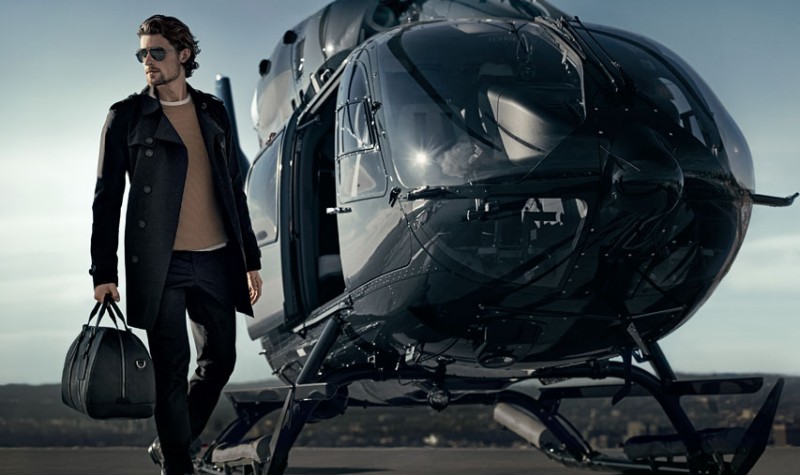 Model Wouter Peelen fronts Michael Kors' spring-summer 2016 campaign.