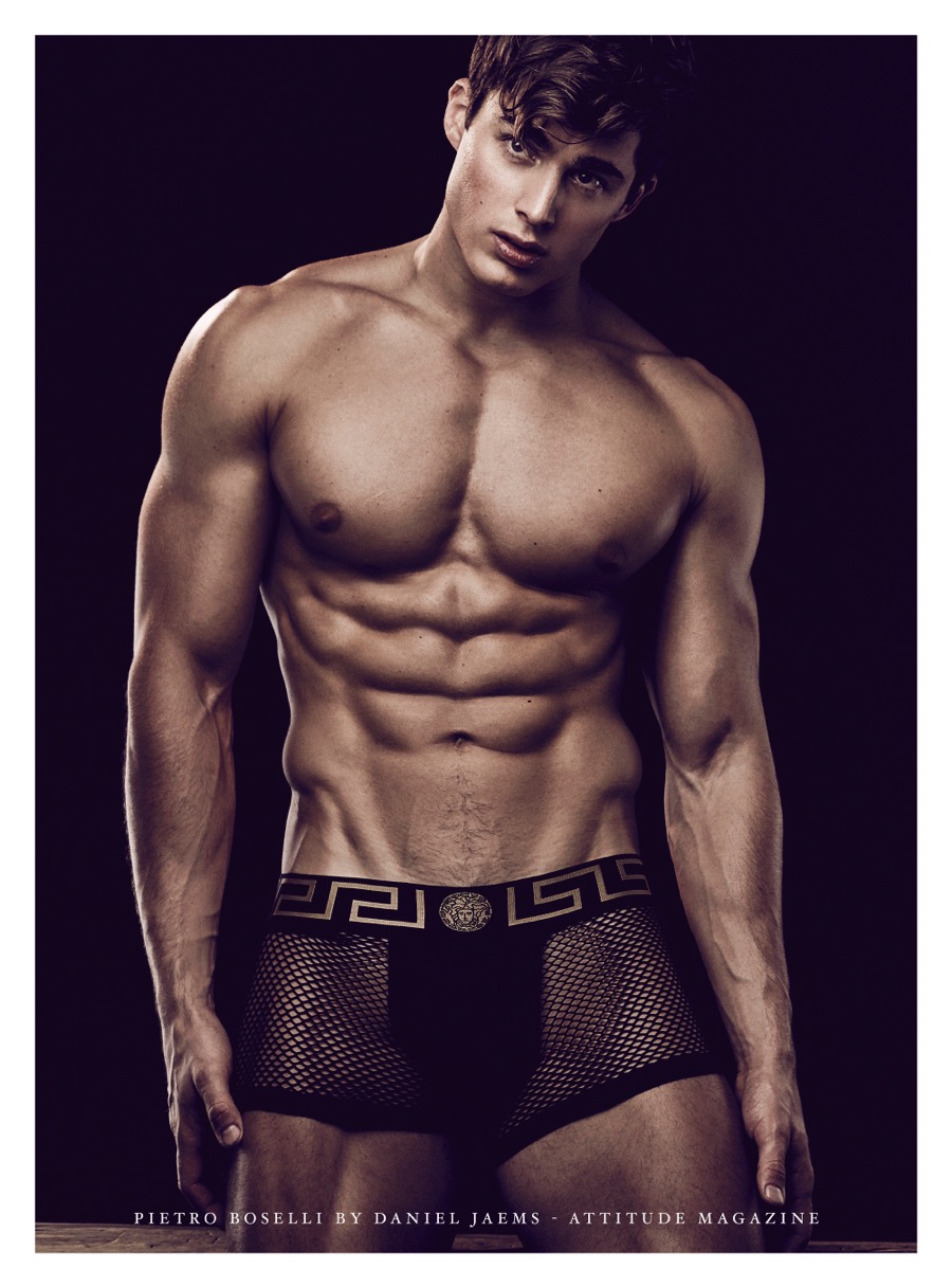 Pietro Boselli 2016 Underwear Photo Shoot Attitude 001