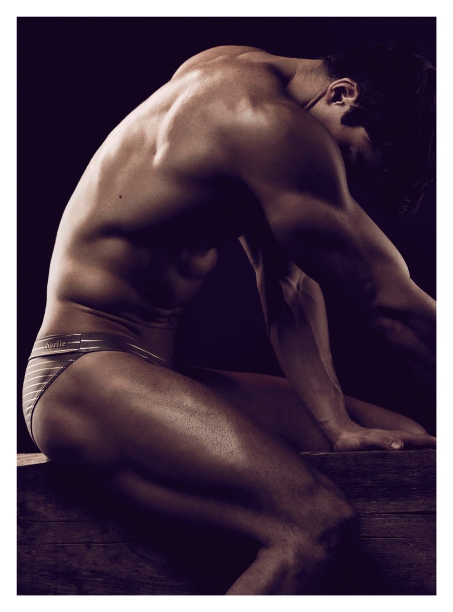 Pietro Boselli 2016 Underwear Photo Shoot Attitude