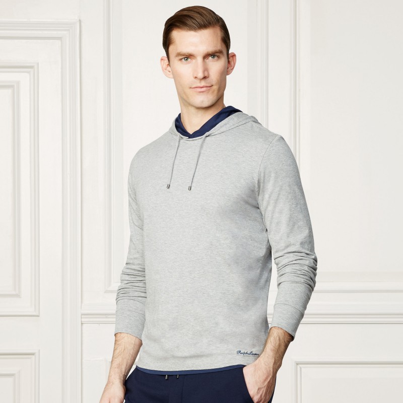 Ralph Lauren Purple Label Reversible Pima Pullover