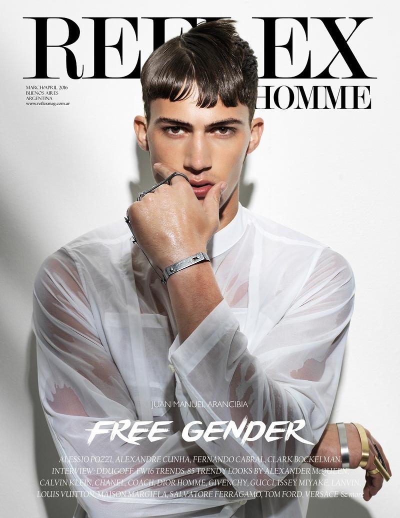 Alessio Pozzi covers Reflex Homme, photographed by Joseph Sinclair.