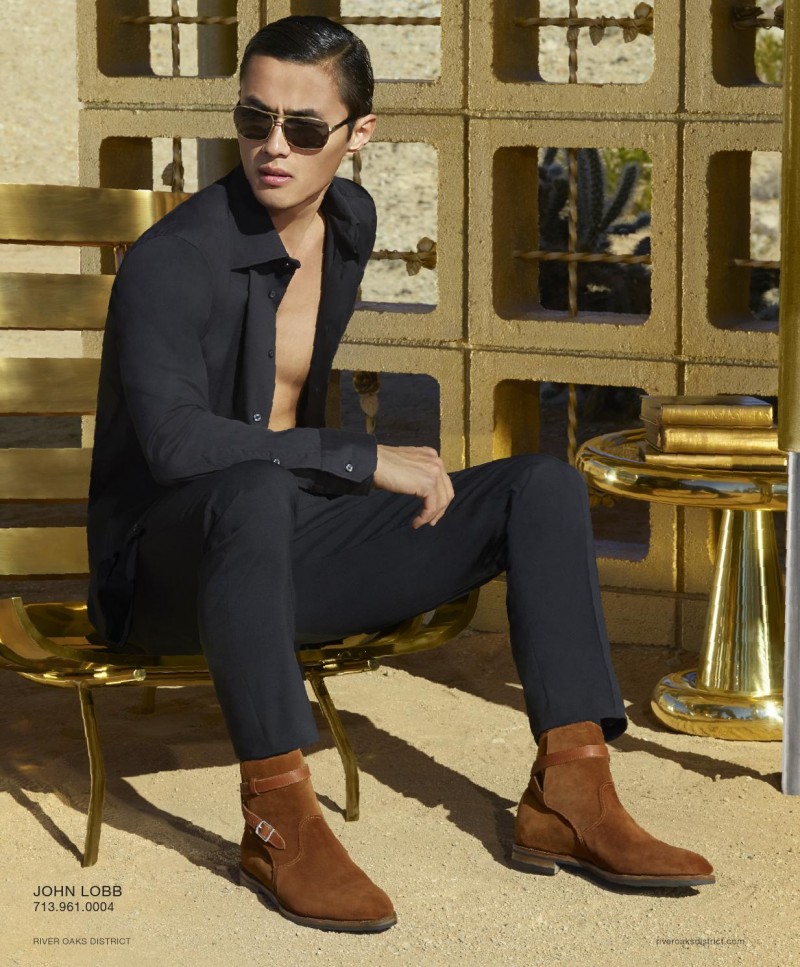 Zhao Lei sports the latest from John Lobb.