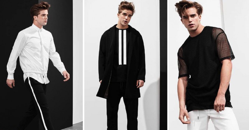 River Viiperi rocks black & white styles for Simons' LE 31 range.