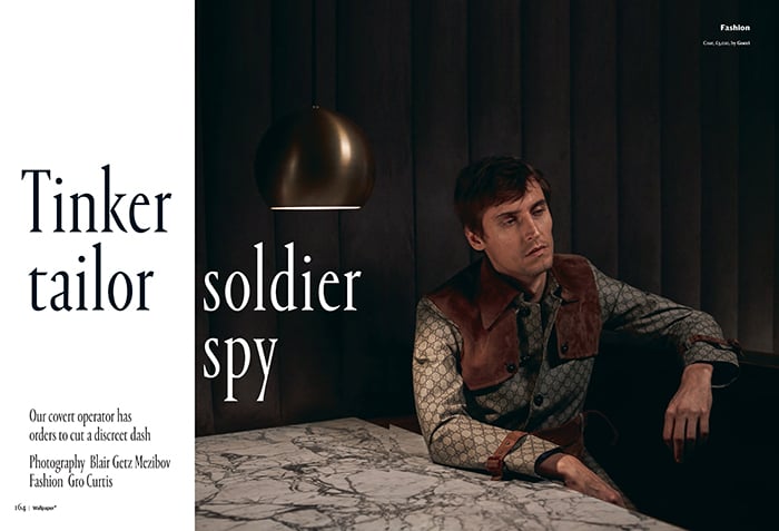Sebastien Andrieu 2016 Wallpaper Editorial Military Style