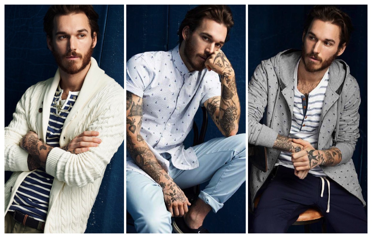 Simons Goes Nautical with Casual Blues