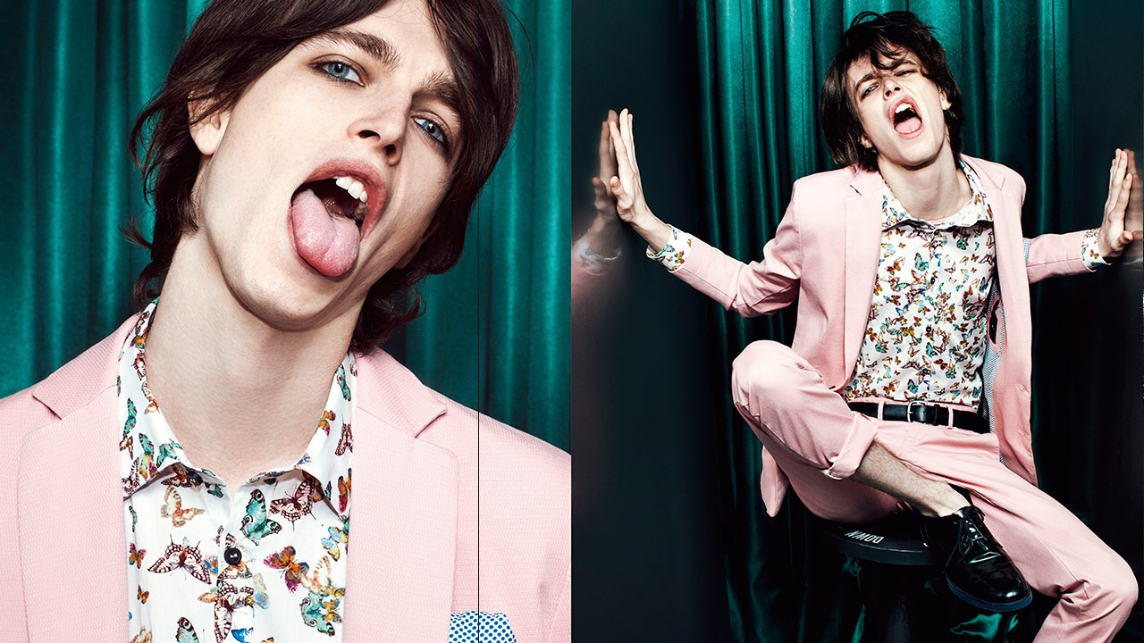 Sisley Highlights Leather & Pink Suiting for Spring Campaign