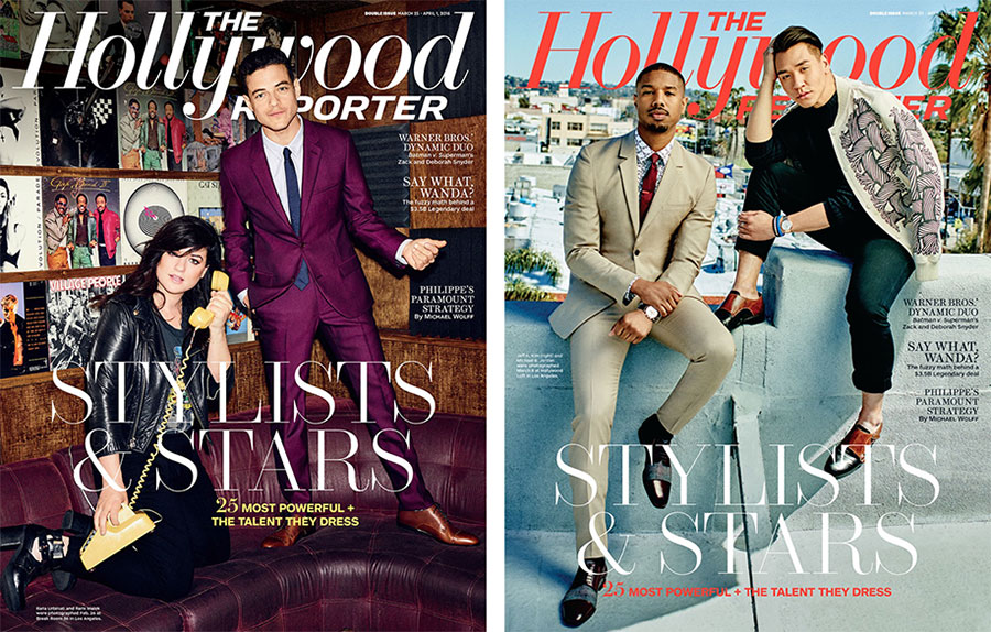 Rami Malek And Michael B Jordan Join Their Stylists For The