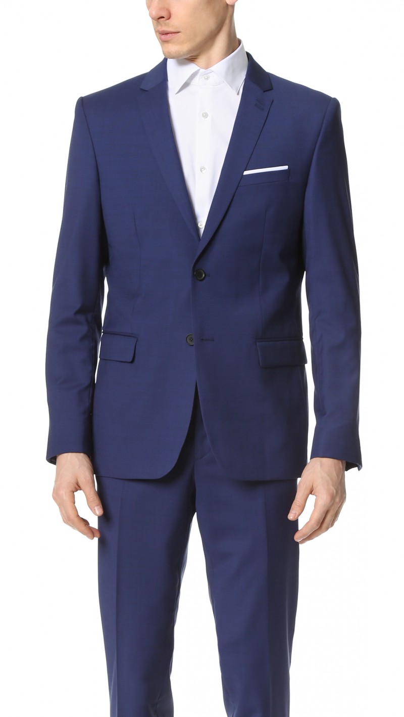 The Kooples Blue Suit Jacket
