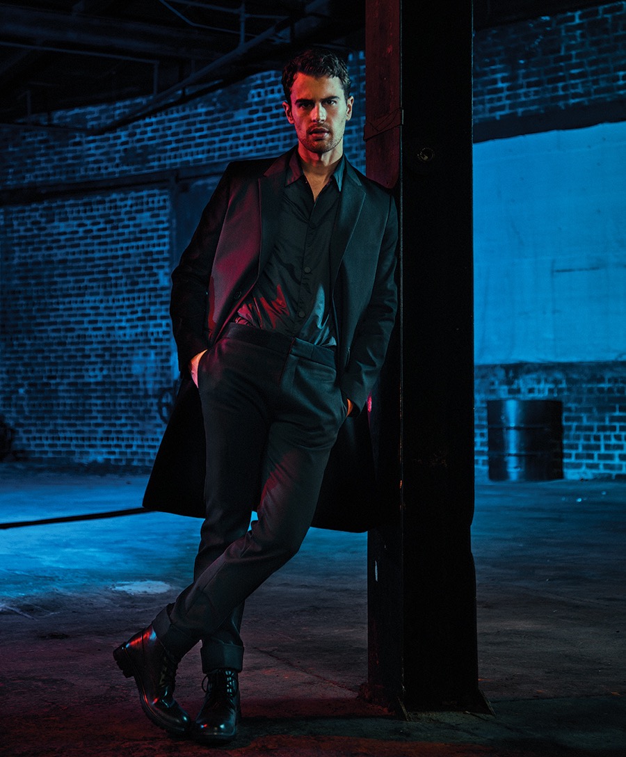 Theo James Covers Essential Homme, Talks ‘Allegiant’