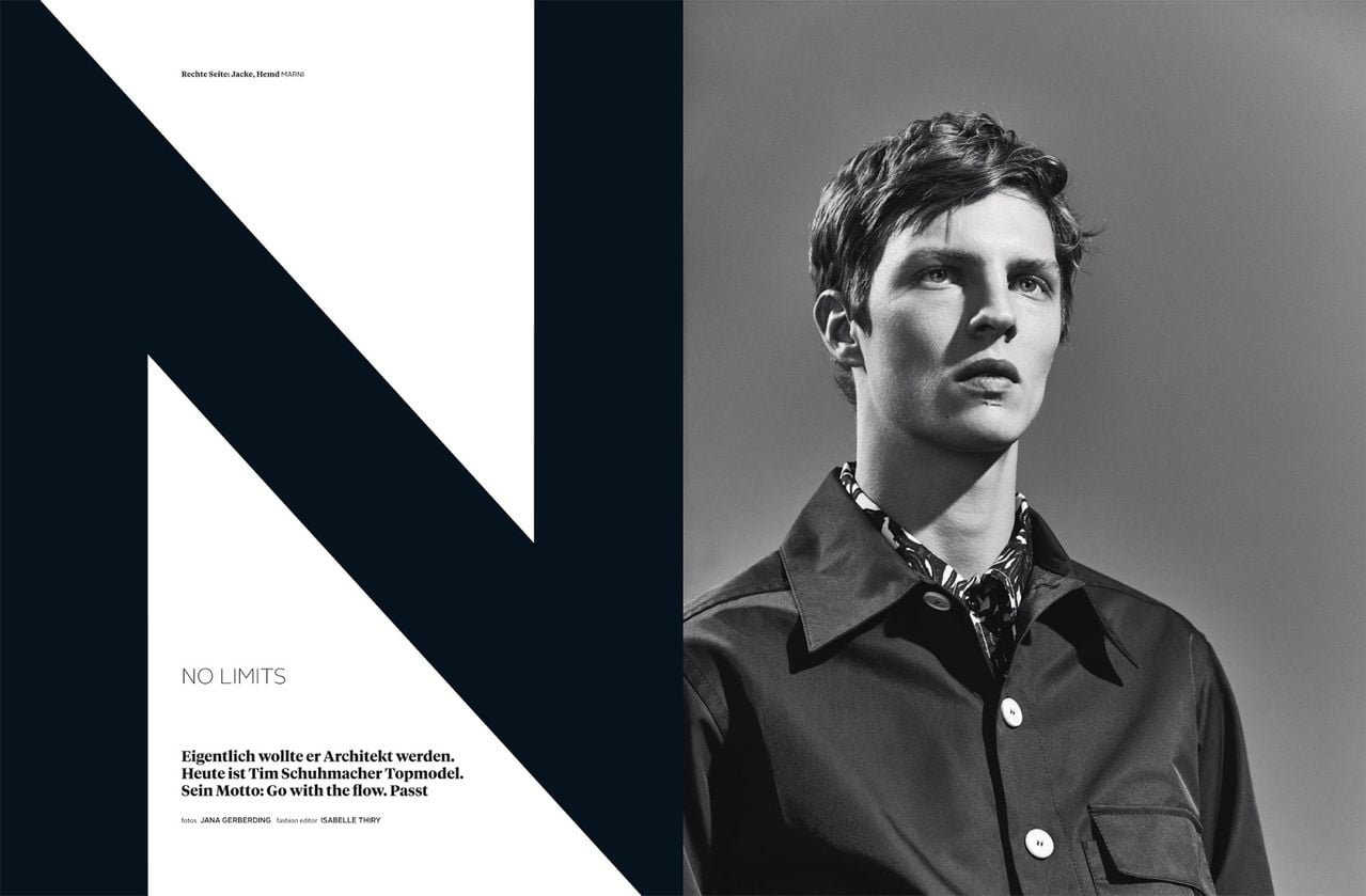 Tim Schuhmacher 2016 Editorial LOfficiel Hommes Germany Athleisure Trend
