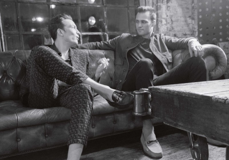 Behind the Scenes: Sven Schumann and Claude Simonon for Tod's Band