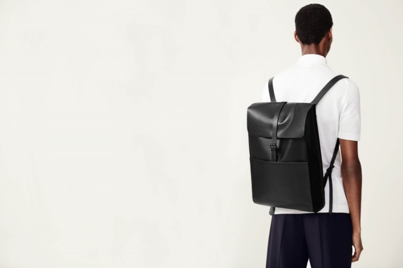 Topman Premium Suede & Leather Backpack