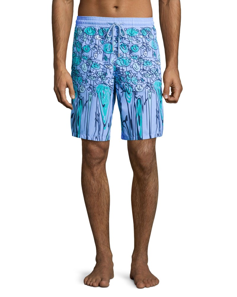 Vilebrequin Okoa Happy Face Printed Board Shorts